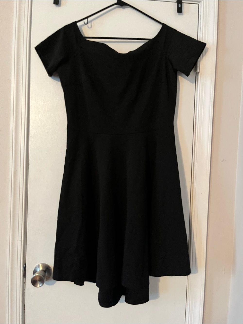 Sarin Mathews Black Fit & Flare Dress Women’s EUR 38 Cap Sleeve